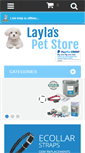 Mobile Screenshot of laylaspetstore.com